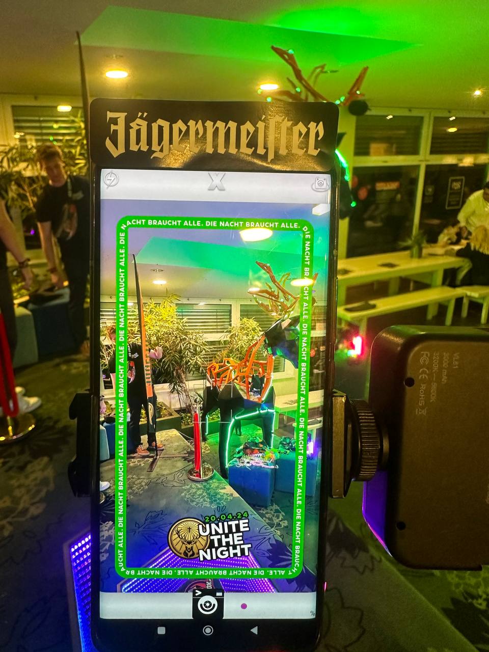 360 VideoBox für Jägermeister Aktivierung