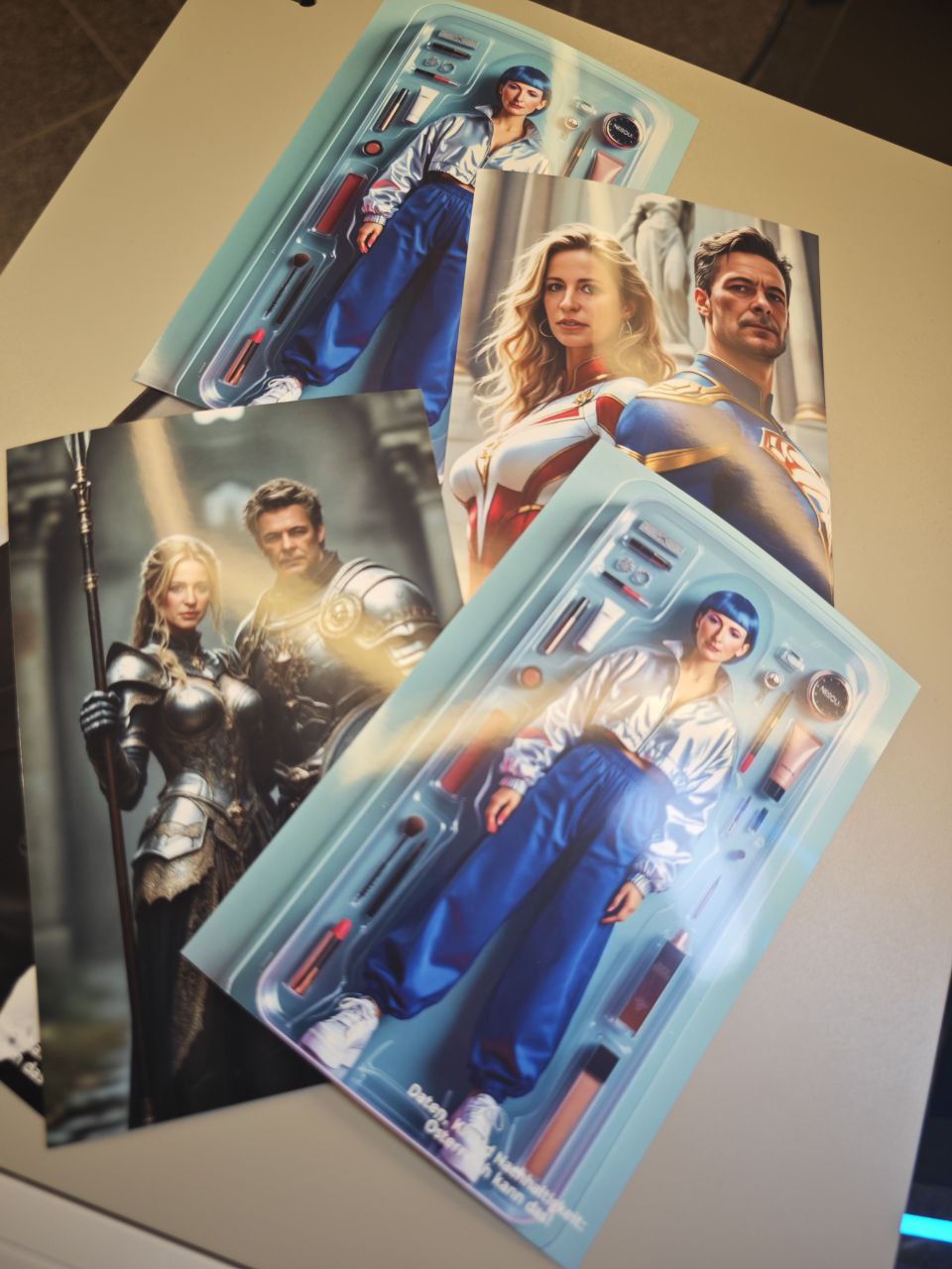Instant prints from the photo booth